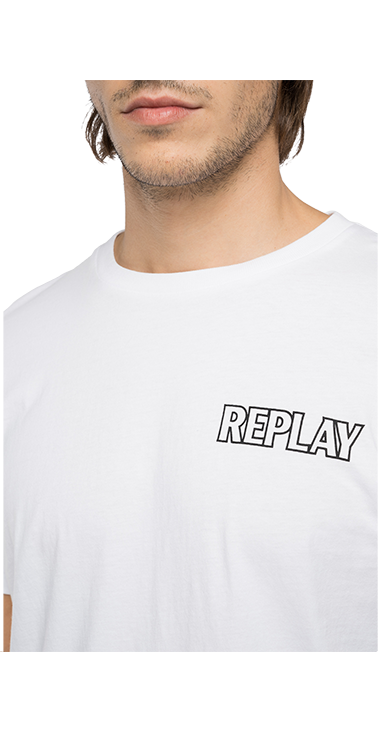 ベーシックジャージー ロゴプリントTシャツ 詳細画像